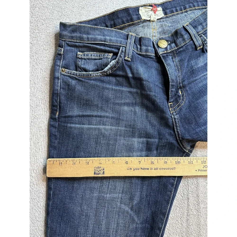 Current/Elliott Flip Flop Bootcut Jeans Womens 32‎ Blue Med Wash Mid Rise 28x29